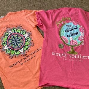 Simply Southern t-shirts